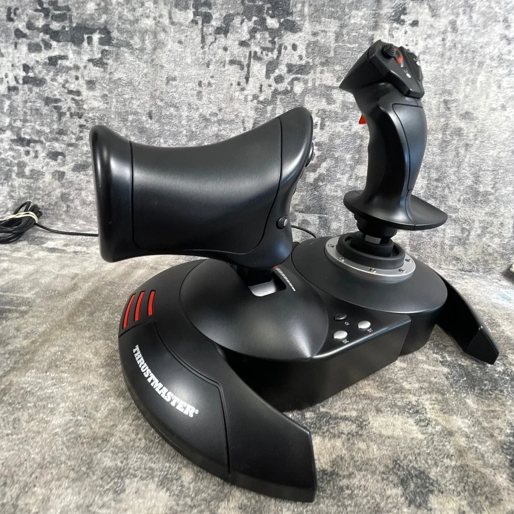 Thrustmaster T-Flight Hotas X PC PS3 Joystick Throttle Flight Stick V.2 Black